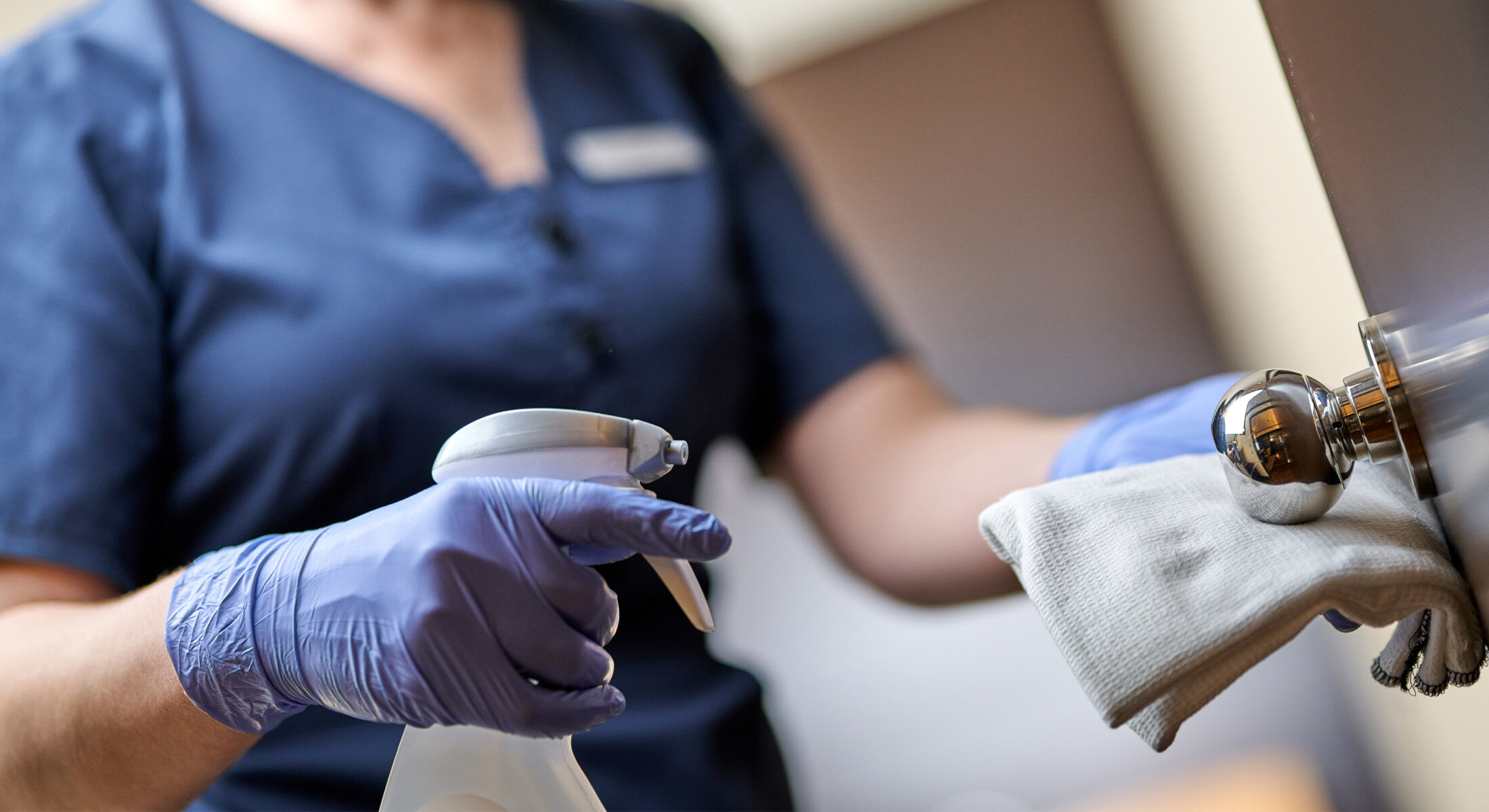 Housekeeping cleaning to ALLsafe standards