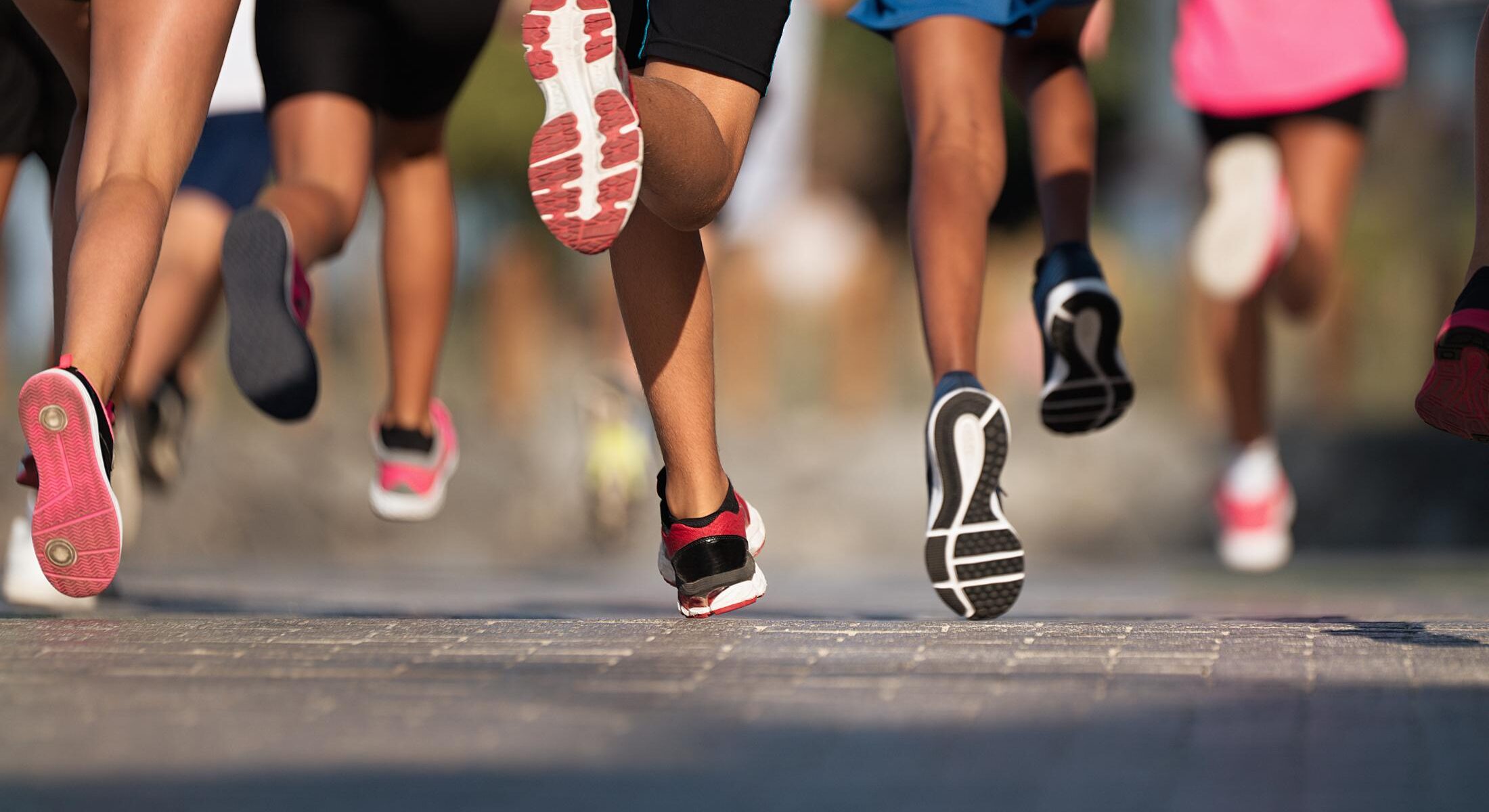 Canberra runners participating in canberra times fun run