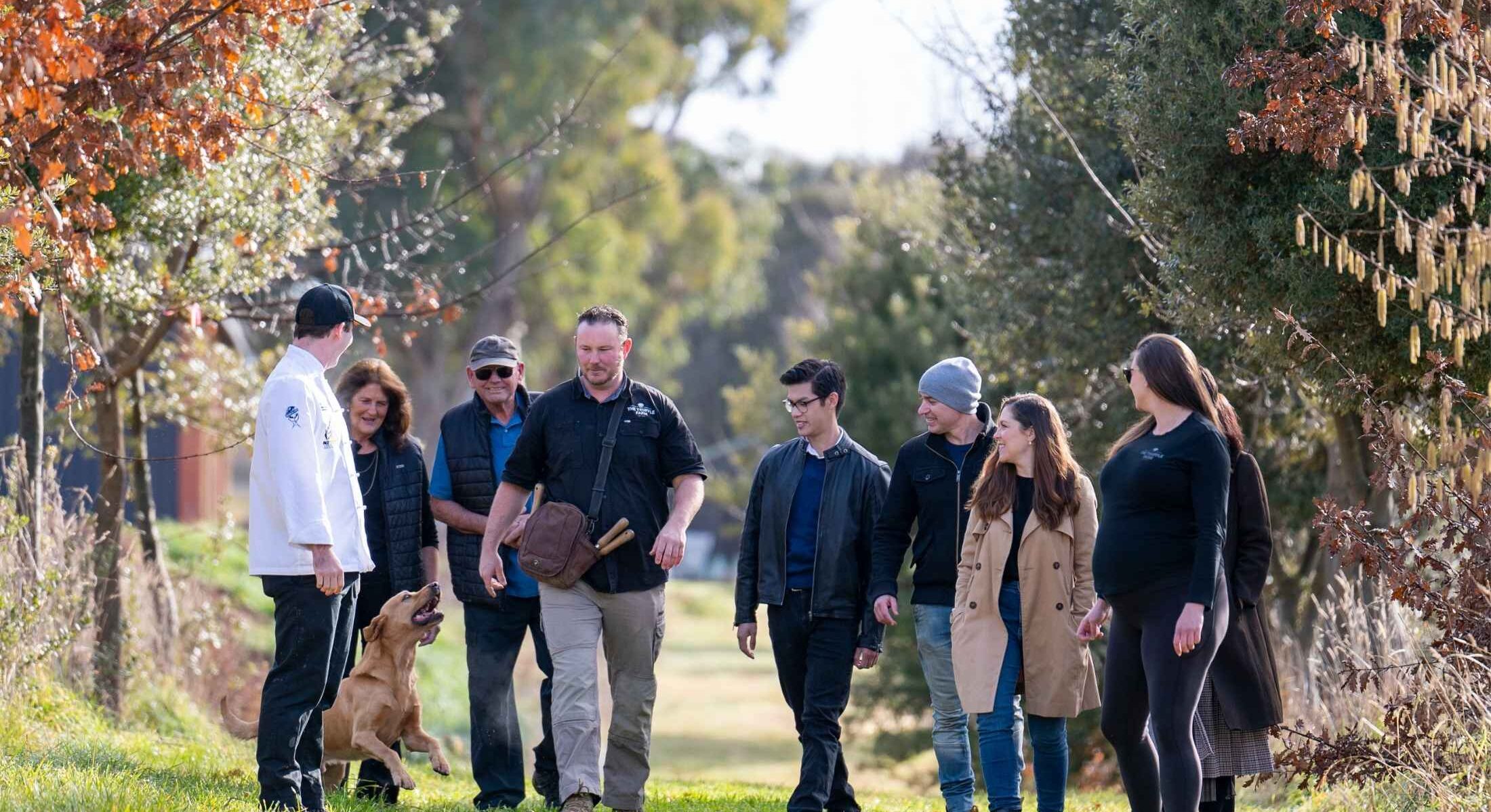 Truffle hunts at the Truffle Farm in Canberra