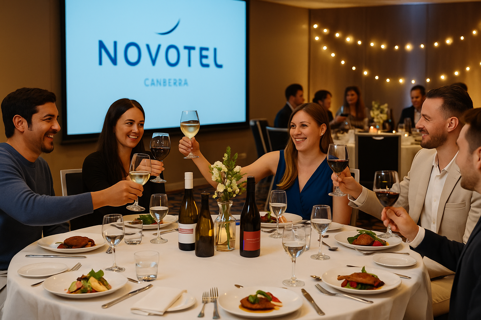 novotel canberra banquet dinner