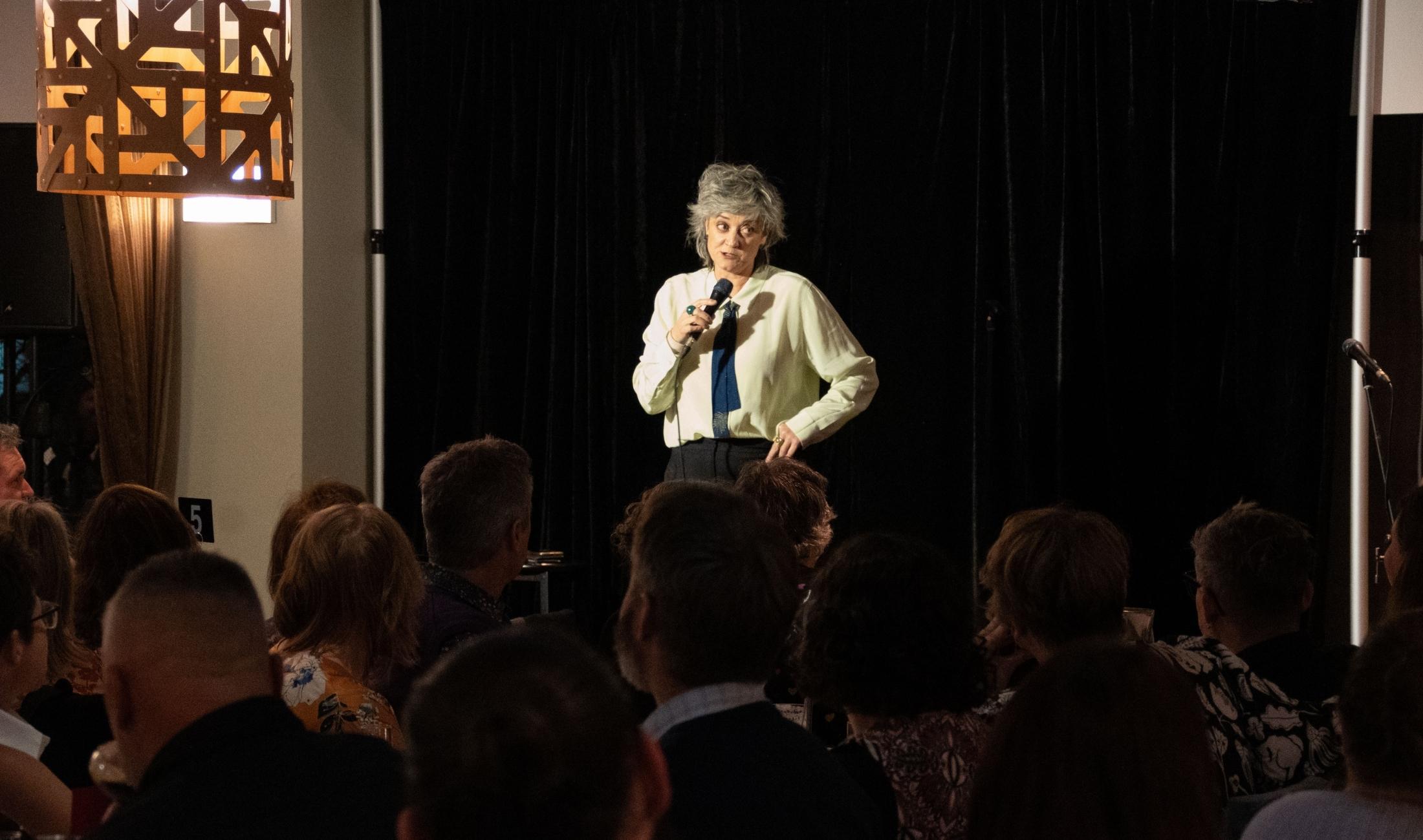 Chris Ryan at First Edition Canberra Comedy Degustation 2025