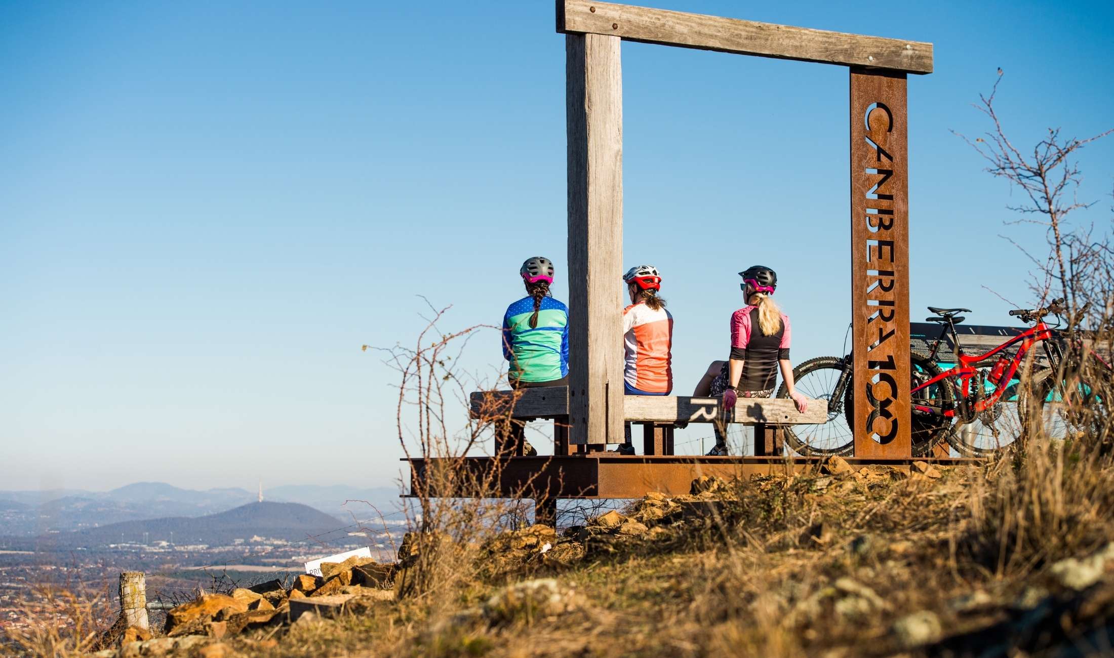 Lookout from the top of One Tree Hill